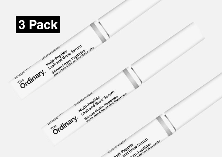 The Ordinary Multi Peptide Lash + Brow Serum - 3 Pack