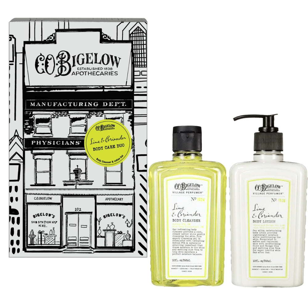 C.O. Bigelow Lime & Coriander Body Care Duo