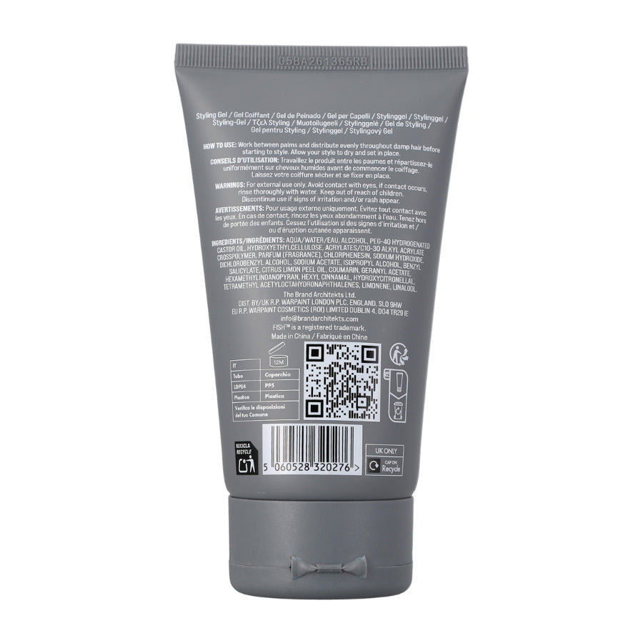 Fish Soho Strong Hold Styling Gel - TUBE