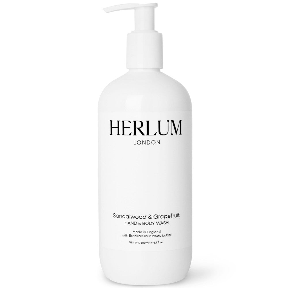 Herlum Hand & Body Wash Sandalwood & Grapefruit