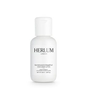 Herlum Hand & Body Lotion Sandalwood & Grapefruit