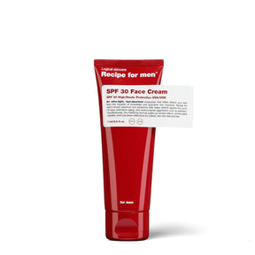 Recipe for Men SPF 30 Face Cream