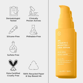 Allies of Skin 20% Vitamin C Brighten + Firm Serum