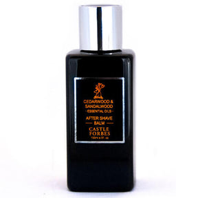 Castle Forbes Cedarwood Sandalwood Aftershave Balm - bottle
