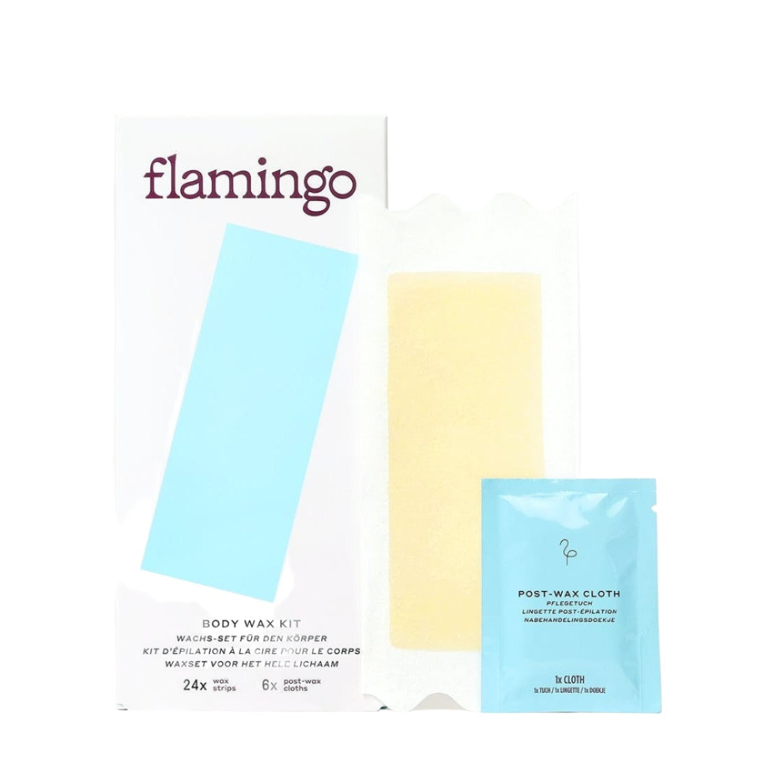 Flamingo Body Wax Strips