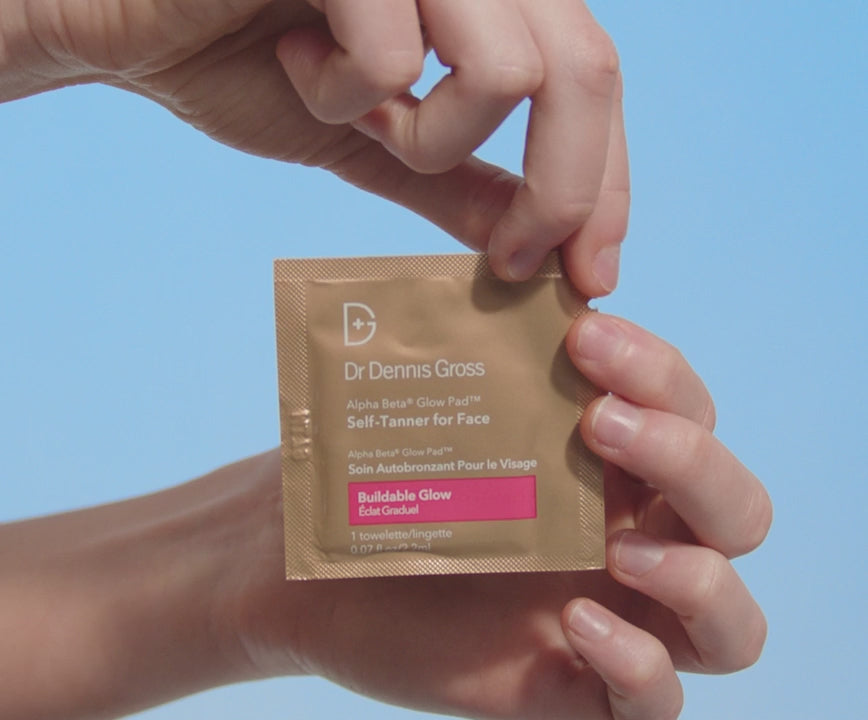 Dr. Dennis Gross Alpha Beta Glow Pad Self-Tanner for Face