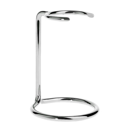 D R Harris Chrome Shaving Brush Drip Stand